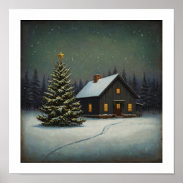 Weihnachtsbaum Wall Art Poster