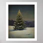 Weihnachtsbaum Wall Art Poster (Vorne)