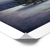 Weihnachtsbaum Wall Art Poster (Ecke)