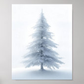Weihnachtsbaum-Wandkunstposter Poster (Vorne)