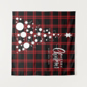 Weihnachtsbaum Wandteppich (Vorderseite (Horizontal))