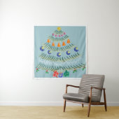 Weihnachtsbaum Wandteppich (Beispiel)