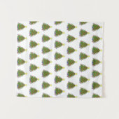 Weihnachtsbaum Wandteppich (Vorderseite (Horizontal))