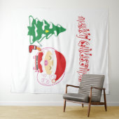 Weihnachtsbaum Wandteppich (Beispiel (Horizontal))