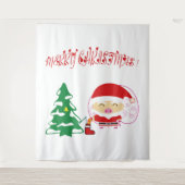 Weihnachtsbaum Wandteppich (Vorderseite)