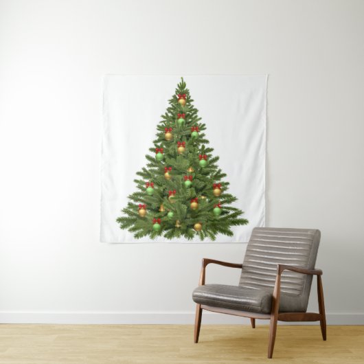 Weihnachtsbaum  wandteppich (Beispiel)