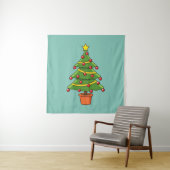 Weihnachtsbaum Wandteppich (Beispiel)