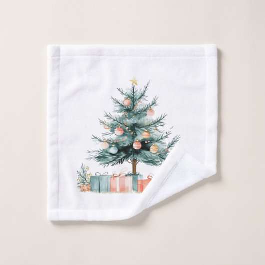 Weihnachtsbaum Waschlappen (Waschlappen)