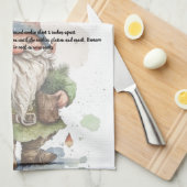 Weihnachtsbaum Wasserfarbe Genome Rezept Tee Geschirrtuch (Viertel Falte)