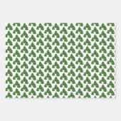 Weihnachtsbaum Wasserfarbe Urlaub Geschenkpapier Set (Vorderseite 2)