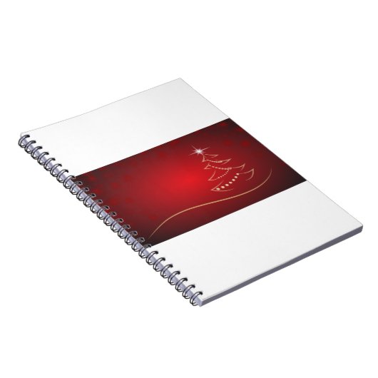 Weihnachtsbaum Weihnachten frohe Weihnachten Notizblock (Rechte Seite)