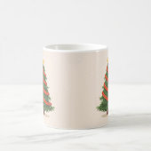 Weihnachtsbaum, Weihnachten, Minimalist Kaffeetasse (Mittel)