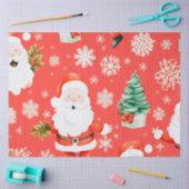 Weihnachtsbaum Weihnachten Schneeflocken Weihnacht Seidenpapier (Basteln)