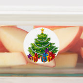 Weihnachtsbaum, Weihnachten, Urlaub Etiketten (Befestigt)