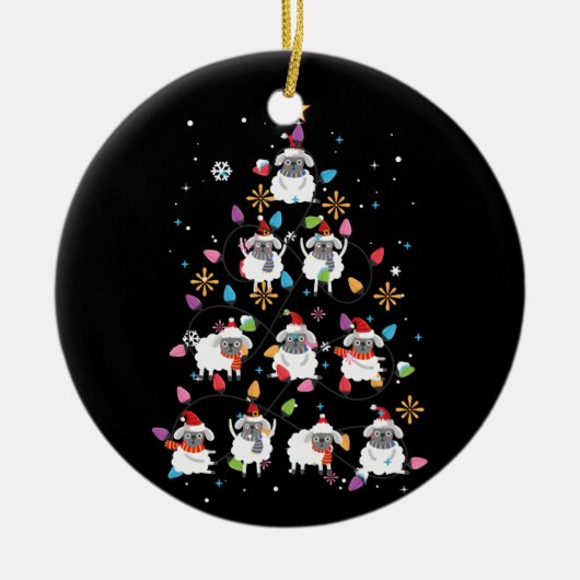 Weihnachtsbaum Weihnachten Weihnachten Keramik Ornament (Vorne)