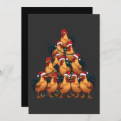 Weihnachtsbaum Weihnachten Weihnachten Weihnachten Einladung (Vorne/Hinten)