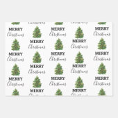 Weihnachtsbaum Weihnachten Weihnachten Weihnachten Geschenkpapier Set (Vorderseite)