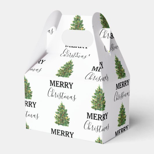 Weihnachtsbaum Weihnachten Weihnachten Weihnachten Geschenkschachtel (Vorderseite)