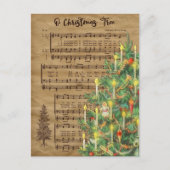 Weihnachtsbaum Weihnachten Weihnachtsfeiertag Post (Vorderseite)