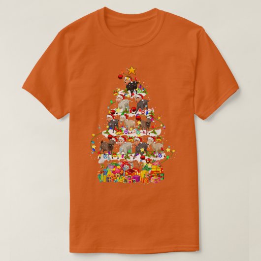 Weihnachtsbaum Weihnachten Weihnachtslicht Niedlic T-Shirt (Design vorne)