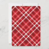 Weihnachtsbaum | Weihnachts-Party Einladung (Rückseite)