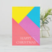 Weihnachtsbaum | Weihnachts-Weihnachtsfotokarte Einladung (Stehend Vorderseite)