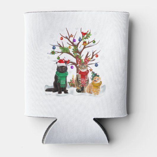 Weihnachtsbaum Weihnachtsbaum Dosenkühler (Vorderseite)