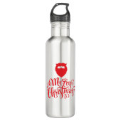 Weihnachtsbaum Weihnachtsbaum Edelstahlflasche (Vorderseite)