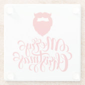 Weihnachtsbaum Weihnachtsbaum Glasuntersetzer (Rückseite)