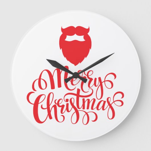 Weihnachtsbaum Weihnachtsbaum Große Wanduhr (Vorderseite)