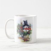 Weihnachtsbaum Weihnachtsbaum Neujahr Winter Kaffeetasse (Links)