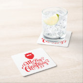 Weihnachtsbaum Weihnachtsbaum Rechteckiger Pappuntersetzer (Vor Ort)