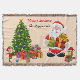 Weihnachtsbaum Weihnachtsbaum und Elfen Namensschi Decke