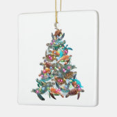 Weihnachtsbaum Weihnachtsbaum Weihnachtsbaumtopfer Keramikornament (Links)