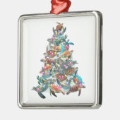 Weihnachtsbaum Weihnachtsbaum Weihnachtsbaumtopfer Ornament Aus Metall (Links)