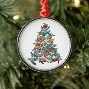 Weihnachtsbaum Weihnachtsbaum Weihnachtsbaumtopfer Ornament Aus Metall