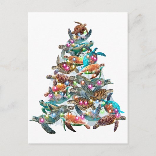 Weihnachtsbaum Weihnachtsbaum Weihnachtsbaumtopfer Postkarte (Vorderseite)