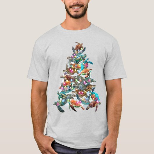 Weihnachtsbaum Weihnachtsbaum Weihnachtsbaumtopfer T-Shirt (Vorderseite)
