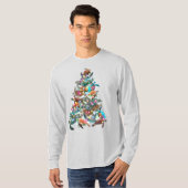 Weihnachtsbaum Weihnachtsbaum Weihnachtsbaumtopfer T-Shirt (Vorne ganz)