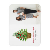 Weihnachtsbaum Weihnachtsbaum Weihnachtsfest Foto Magnet (Vertikal)
