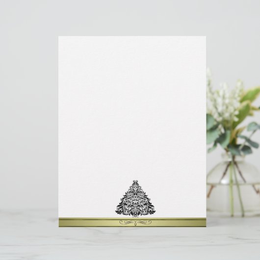 Weihnachtsbaum Weihnachtsbriefe (Stehend Vorderseite)