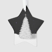 Weihnachtsbaum Weihnachtserinnerung Acryl Ornament (Vorderseite)