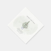 Weihnachtsbaum-Weihnachtsfeier Serviette (Ecke)