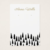 Weihnachtsbaum Weihnachtsfeiertag - Erkerausweis (Vorderseite)