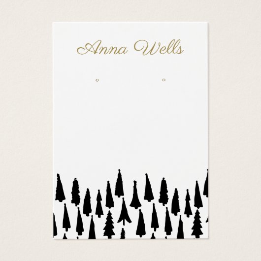 Weihnachtsbaum Weihnachtsfeiertag - Erkerausweis (Vorderseite)