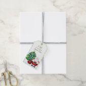Weihnachtsbaum Weihnachtsfeiertag Geschenkanhänger (Mit Garn)