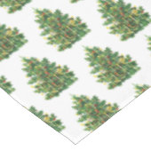 Weihnachtsbaum Weihnachtsfeiertag Tischdecke (Schrägansicht)