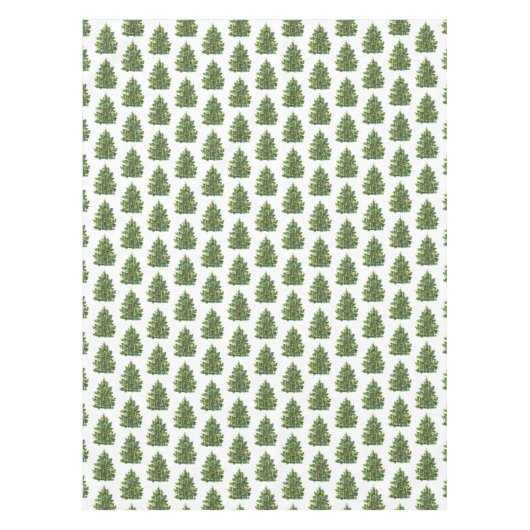 Weihnachtsbaum Weihnachtsfeiertag Tischdecke (Vorderseite)