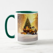 Weihnachtsbaum Weihnachtsfeiertage Tasse (Links)