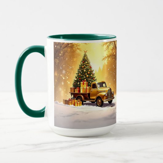 Weihnachtsbaum Weihnachtsfeiertage Tasse (Links)